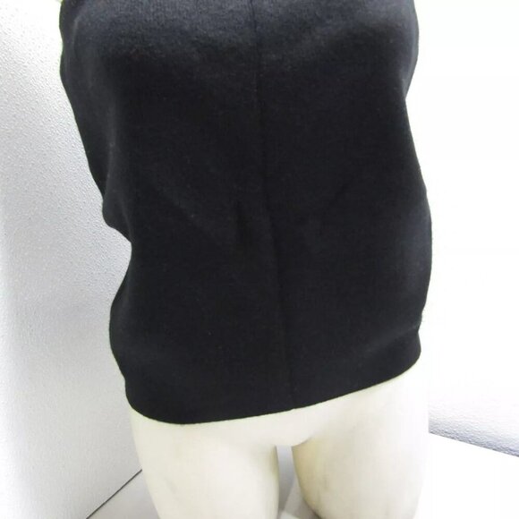 NEW NADAAM Womens Cashmere Signature Cashmere Ribbed Tube Top Size XXL Black - Picture 9 of 13